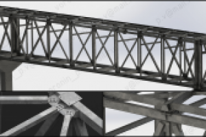 Металлоконструкции переходной галереи