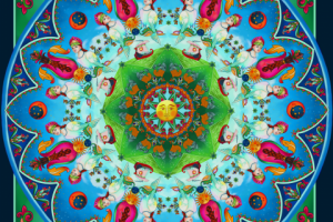 Платок по мотивам русских народных сказок