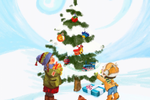 Новогодняя открытка