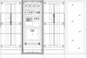 Шкаф пожарной автоматики для системы газового пожаротушения учас
