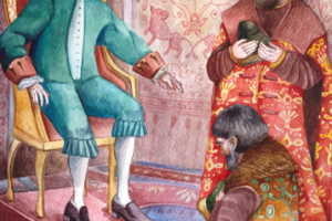 Петр 1 приказывает боярам брить бороды