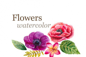 Акварельный логотип