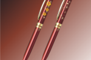 Дизайн шариковой ручки "Подсолнухи".