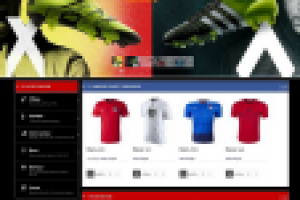 Интернет-магазин футбольной тематики на Opencart