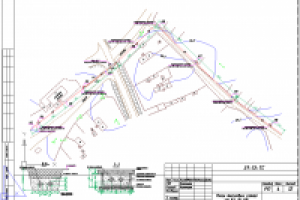 Схема прокладки наружной теплосети