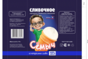 Упаковка мороженого "Семыч"