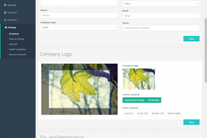 Сайт для управления бизнесом.