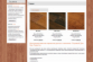 Сайт по продаже паркета