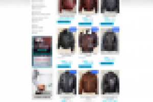 Интернет магазина по продаже кожаных курток