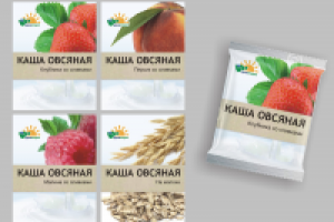 дизайн упаковки для каш вариант2