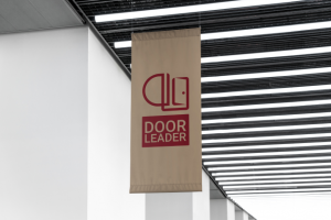 Логотип торговой компании "Дверной Лидер"