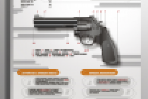 Стенд для тира "Револьвер"