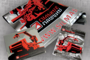 Оформление имиджевых продуктов для компании 'Сильные машины'