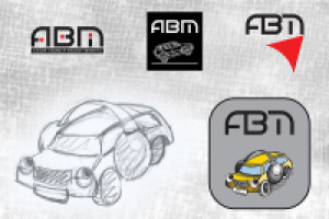 Разработка логотипа для салона аудио-видео тюнинга 'АВТ'