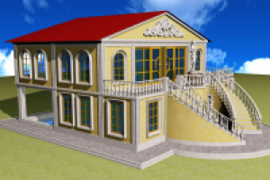 Авторский архитектурный проект "DukeHouse"