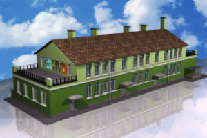 Здание детского сада "Изумрудный город"