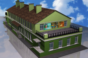 Здание детского сада "Изумрудный город"