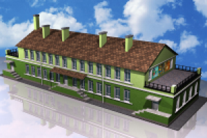 Здание детского сада "Изумрудный город"