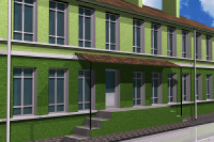 Здание детского сада "Изумрудный город"