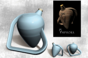 Модель для постера