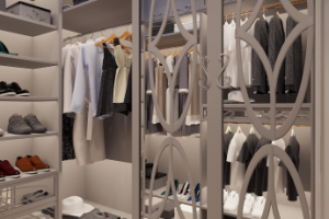 Гардеробная в классике