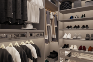 Гардеробная в классике