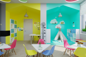 Частный детский сад. Группа