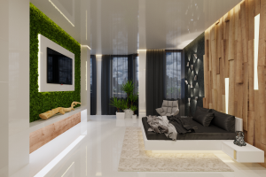 Спальня в эко стиле