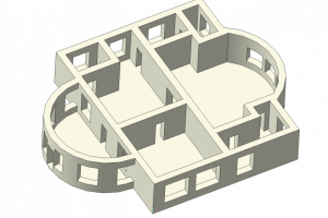 3D модель здания