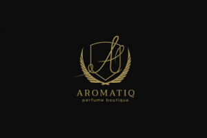 Логотип для парфюмерного бутика Aromatiq