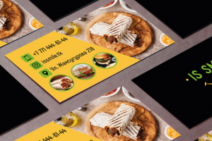 Дизайн визитки