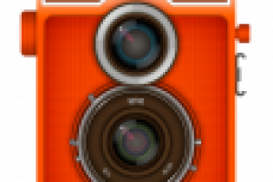 Векторная отрисовка фотоаппарата Любитель 166В