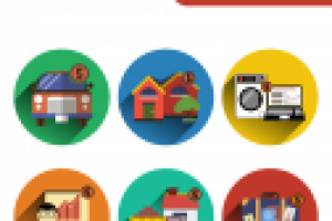 Иконки разнообразных видов банковского кредитования