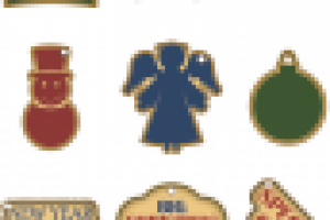 Лейблы со скидками на на Рождество и Новый Год