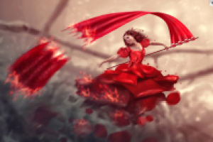 Красная роза — эмблема любви