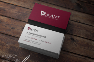 Визитка для Ресторана "Pekant"