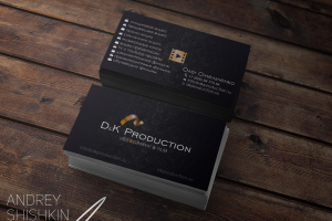 Визитка для DK Production Videography&Film