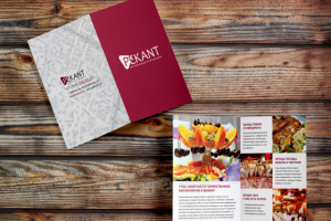 Буклет для ресторана "Pekant"