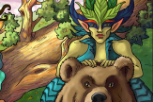 Фрагмент мульт комикса