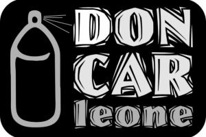 Логотип для студии покраски авто резиной