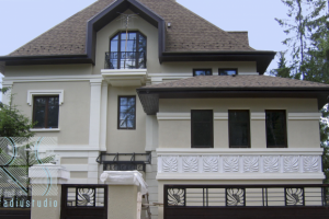 проект частного дома в поселке Кузнецово..