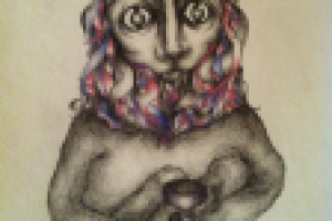 отдыхающий лев