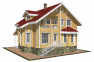 Дома на века из клееного бруса