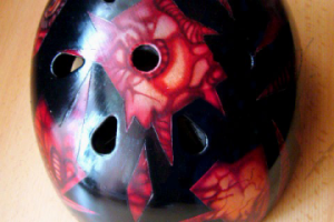 Аэрография по шлему