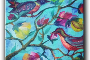 Живопись маслом на холсте