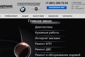 Hauptmann-сервис по ремонту автомобилей