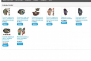 Наполнение магазина Cool electronic (Opencart)