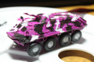 Розовый БТР