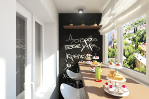 Лоджия в современном стиле