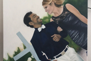 Портрет маслом на заказ по фото